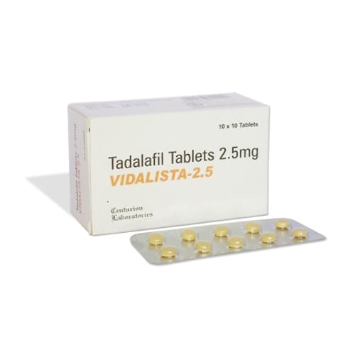 Resolve Your Erectile Dysfunction Using Vidalista 2.5