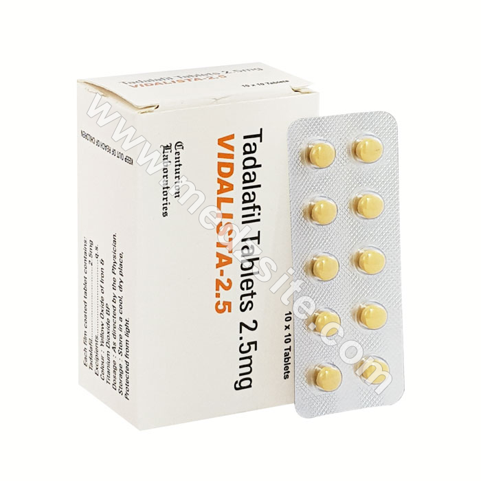 Vidalista 2.5 - A Low-Dose Solution for Erectile Dysfunction