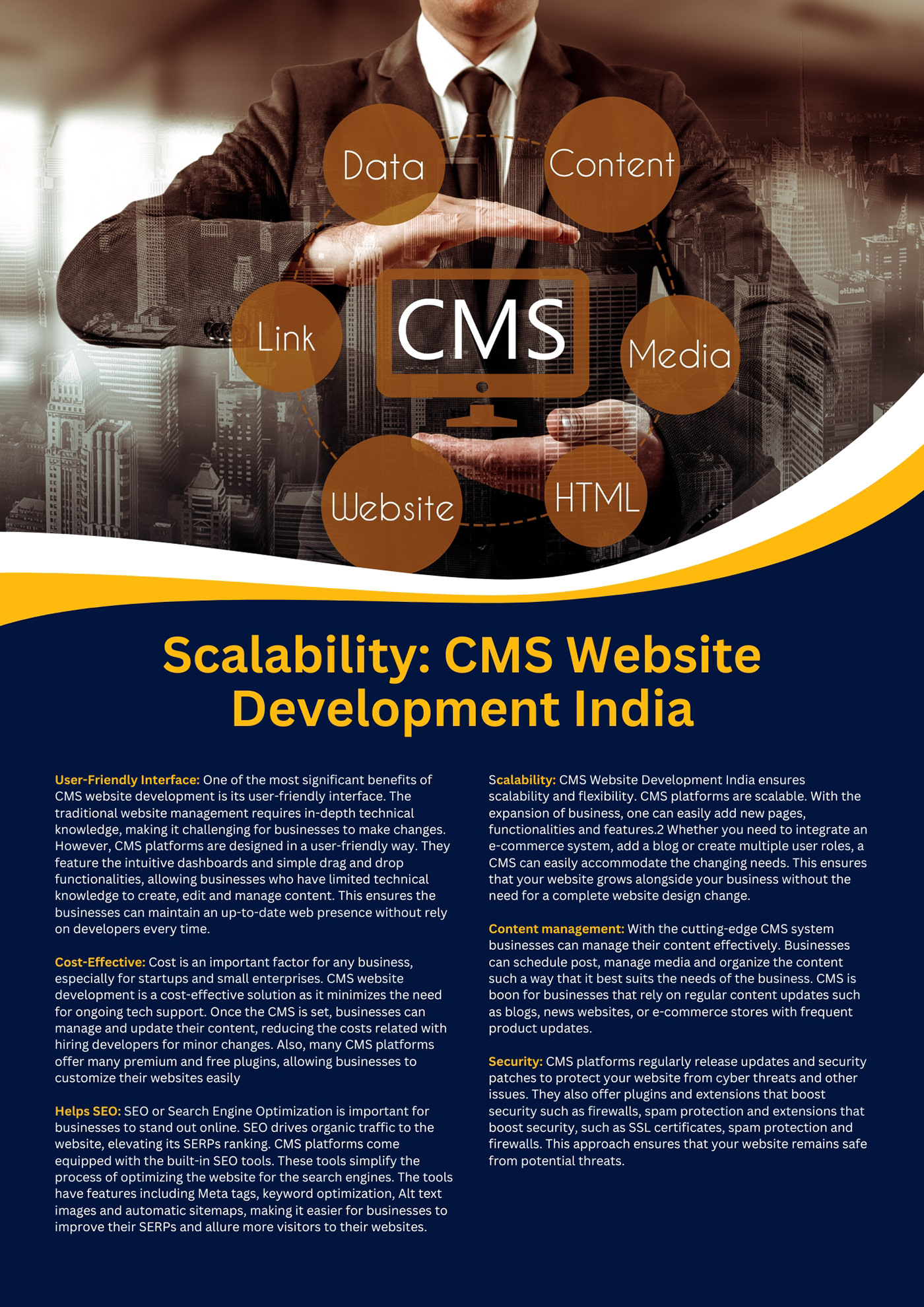 Scalability: Cms Website Development India